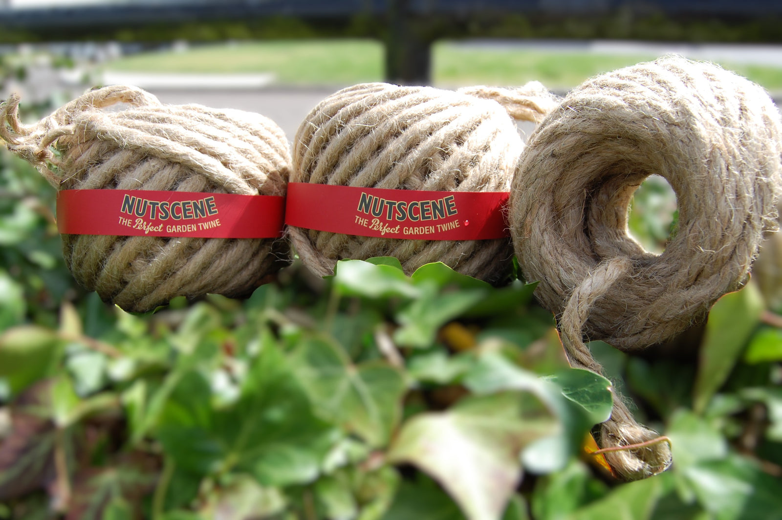 Chunky Mini Balls of Natural Jute twine