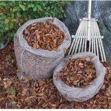 Leaf Collecting Hessian Sacks Biodegradable- 12 Pairs