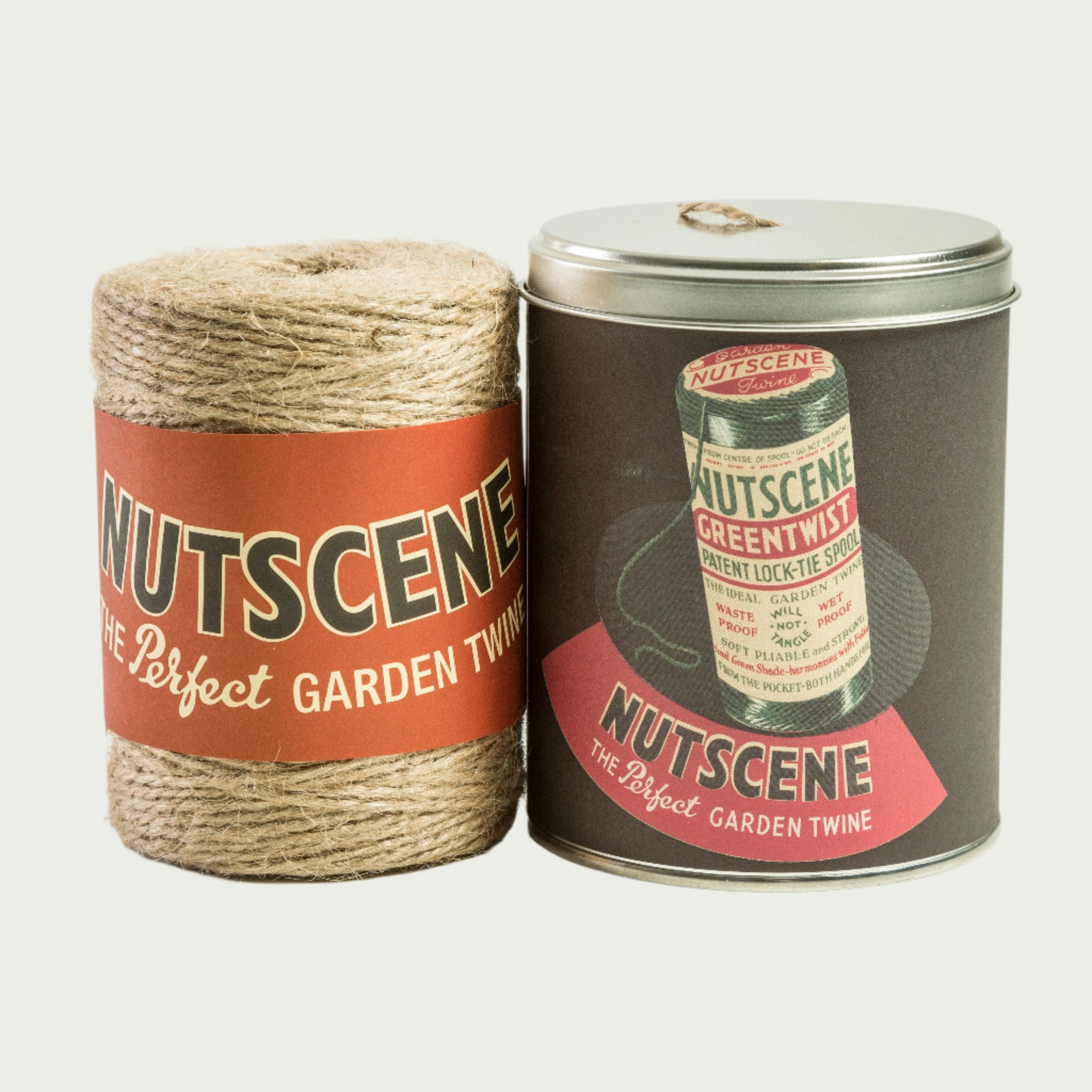 Twine in a Tin Retro Style