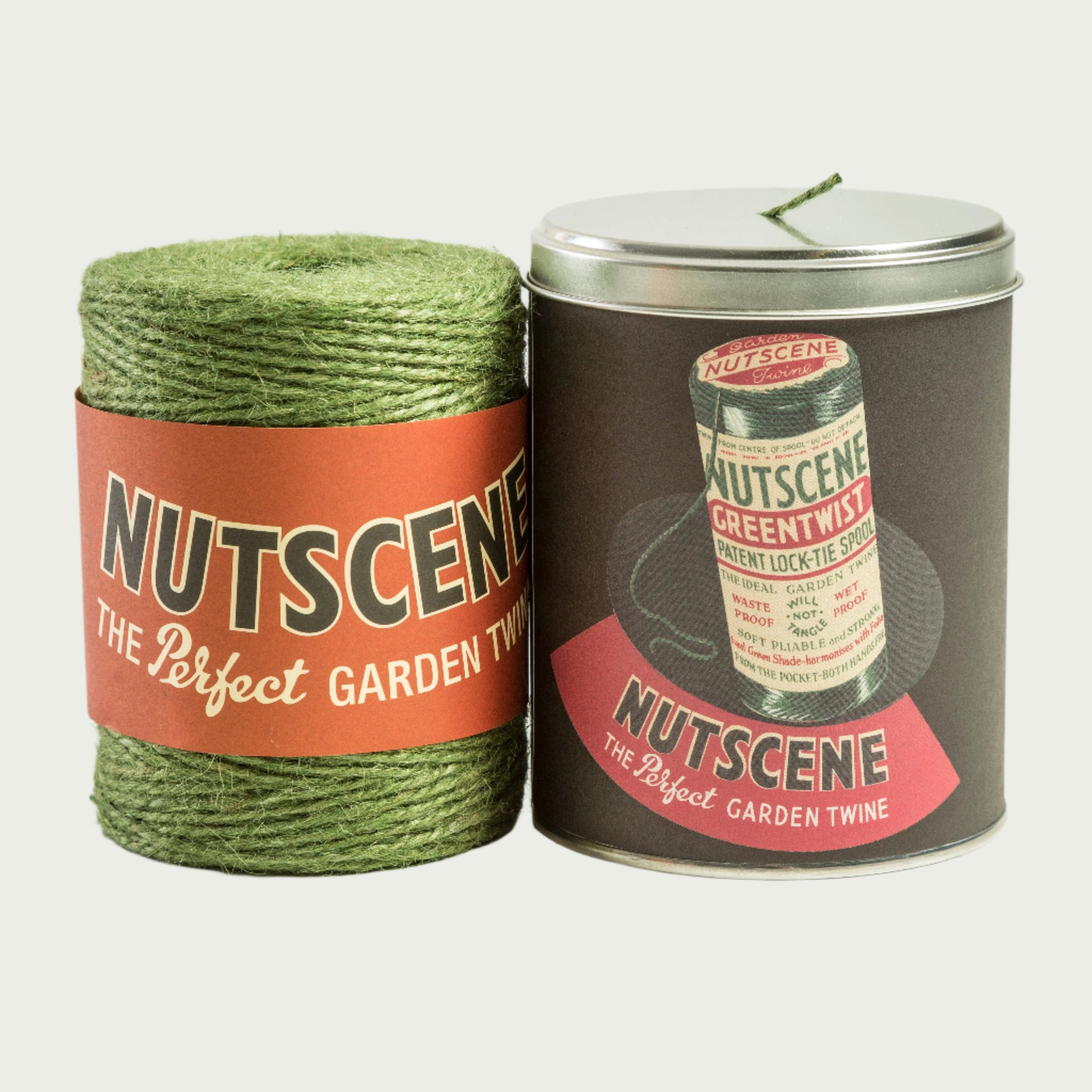 Twine in a Tin Retro Style