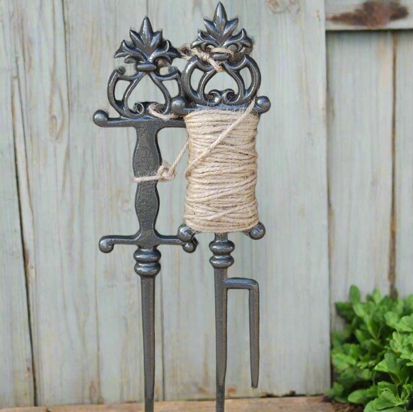 Ornate Cast Iron Garden Line