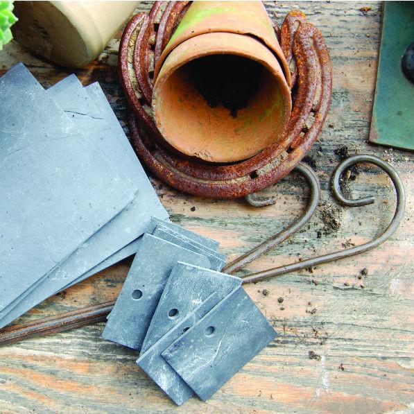 Set 4 Metal Plant Label Stake