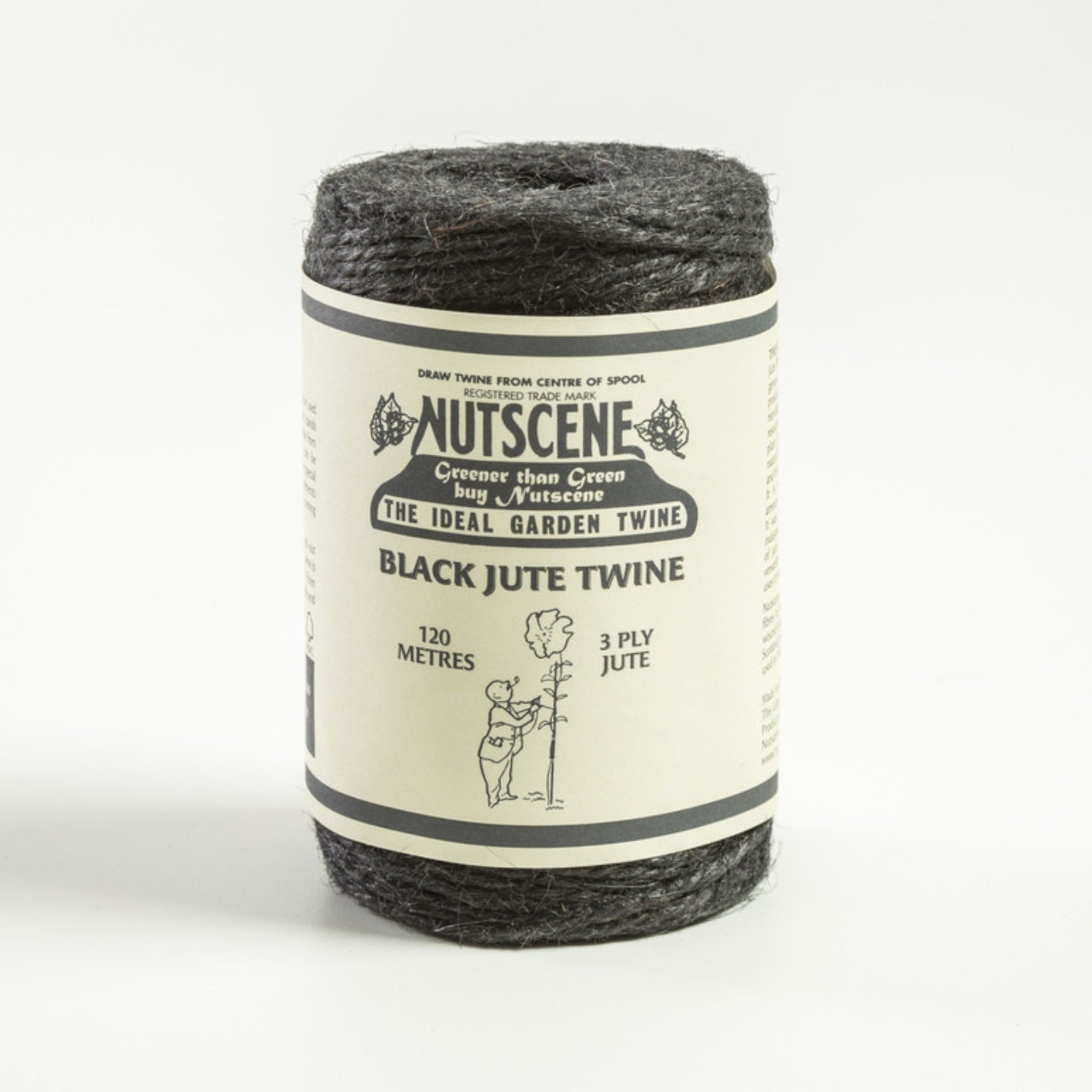Black Jute Classic Spool