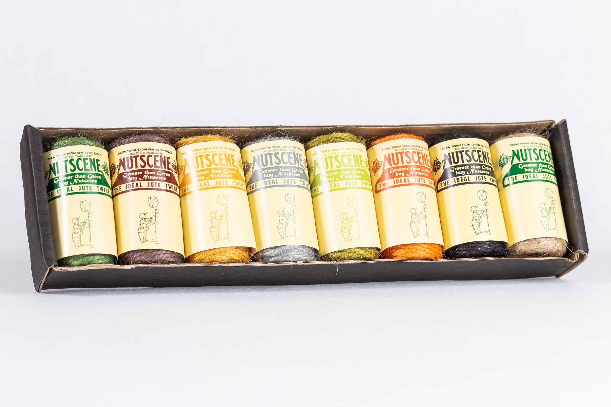 Nutscene Heritage Mini Twines Spools 8 in Gift Pack x 12 Sets