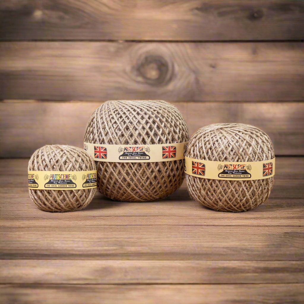 Nutscene Classic Jute Twine Fillis® 4ply Balls - Medium and Large - Pack of 12