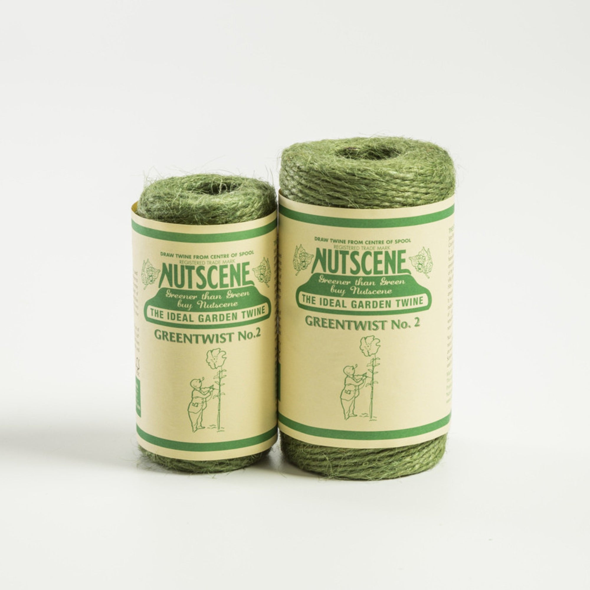 Nutscene Famous Greentwist Jute Twine - 2ply Pocket and Handy size