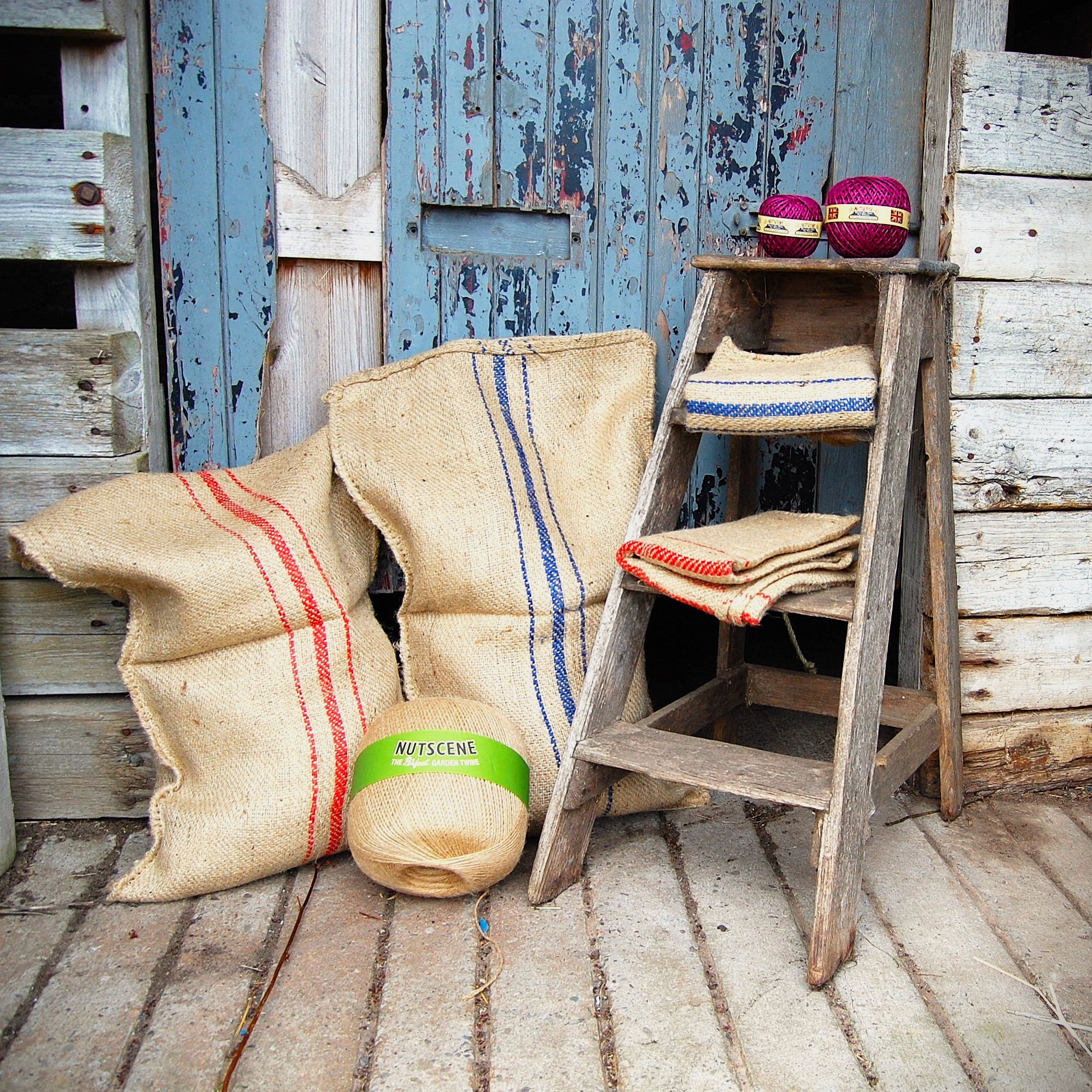 Rustic Heavy Duty Sacks Vintage style- Vegetable oil processed Jute